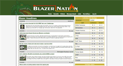 Desktop Screenshot of blazernation.com